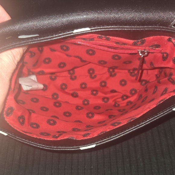 Loungefly Black and White Polka Dot Backpack with Star Wars Theme - Picture 7 of 10